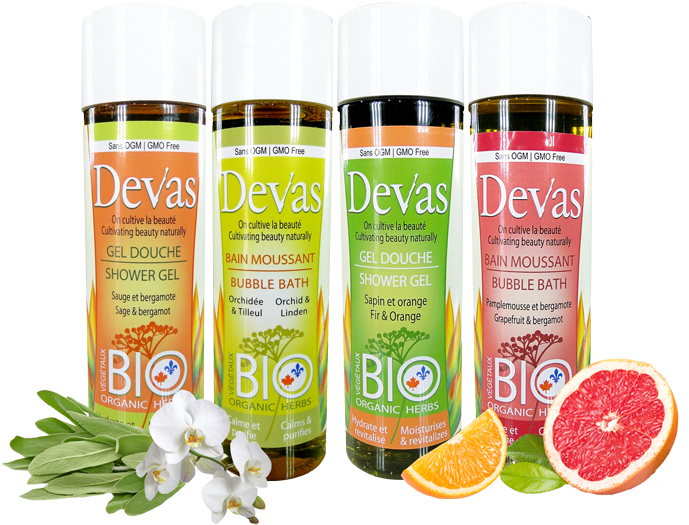 Devas Organic Bath Products Grapefruit Accent