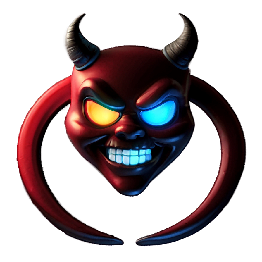 Devil Emoji With Halo Png Hgh3