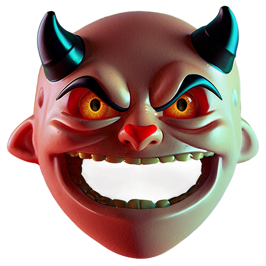 Devil Face Emoji Png 1