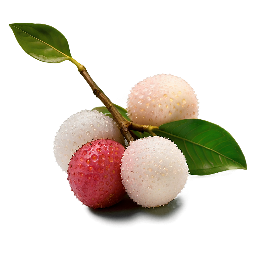 Dewy Fresh Lychee Png 06252024