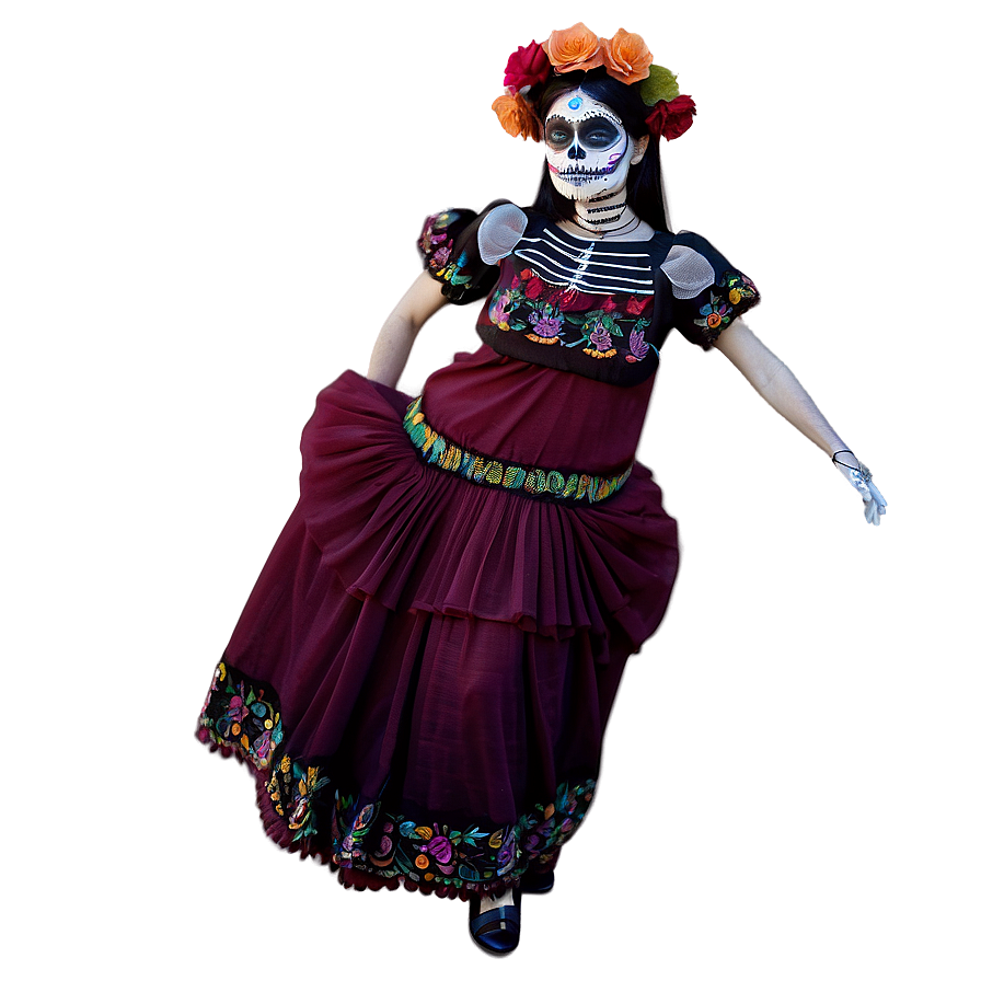 Dia De Los Muertos Music And Dance Png Bck