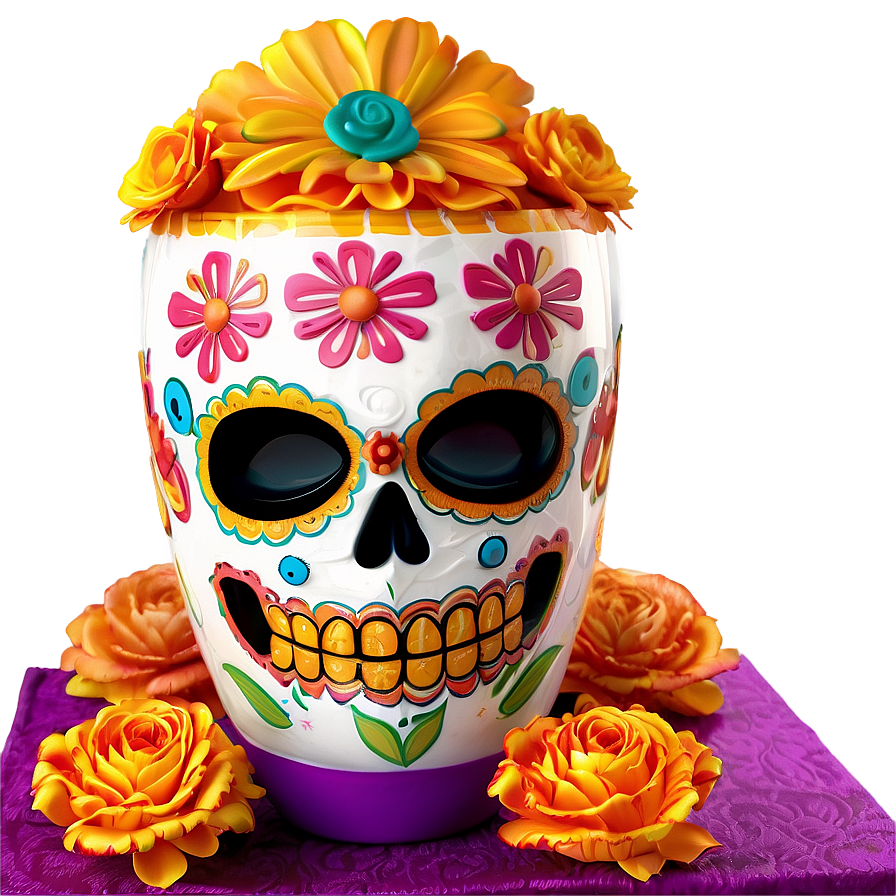 Dia De Los Muertos Themed Beverages Png Dna74