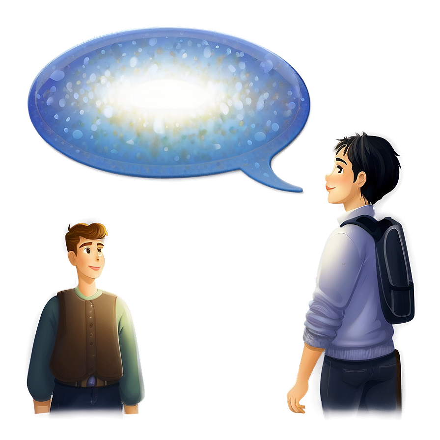 Dialogue Bubble Art Png 17