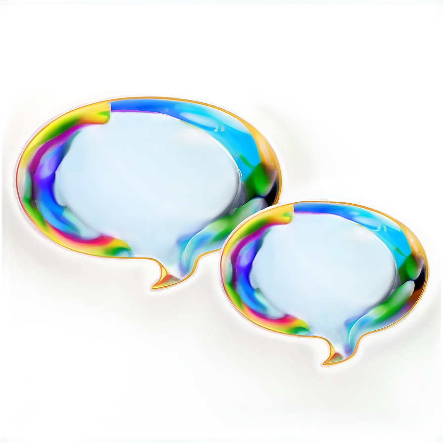 Dialogue Bubble Art Png Knu