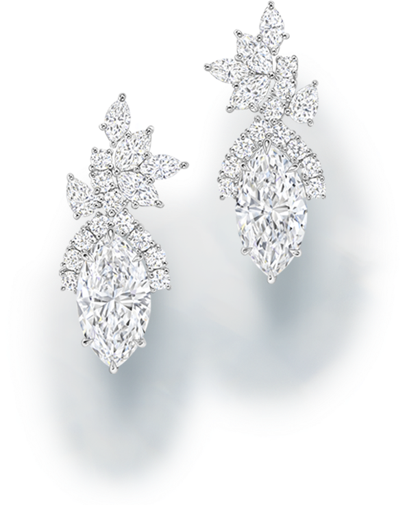 Transparent Diamond Earring Clipart - Earrings, HD Png Download PNG image with a transparent background, free high-resolution download