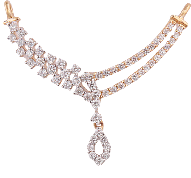 Diamond Mangalsutra Design