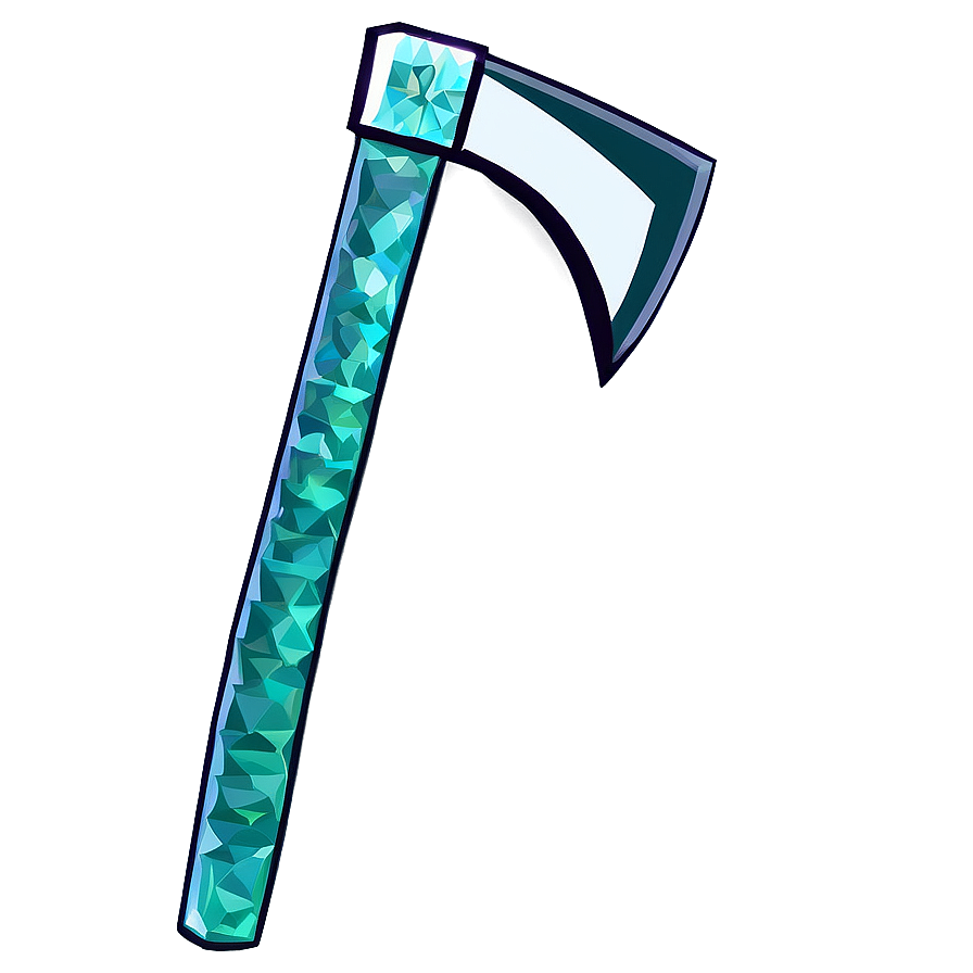 Diamond Pickaxe During Sunset Png Edy16