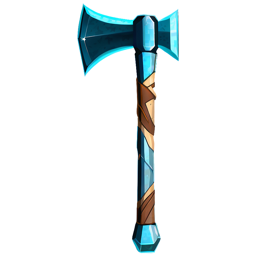 Diamond Pickaxe In Cave Png 92