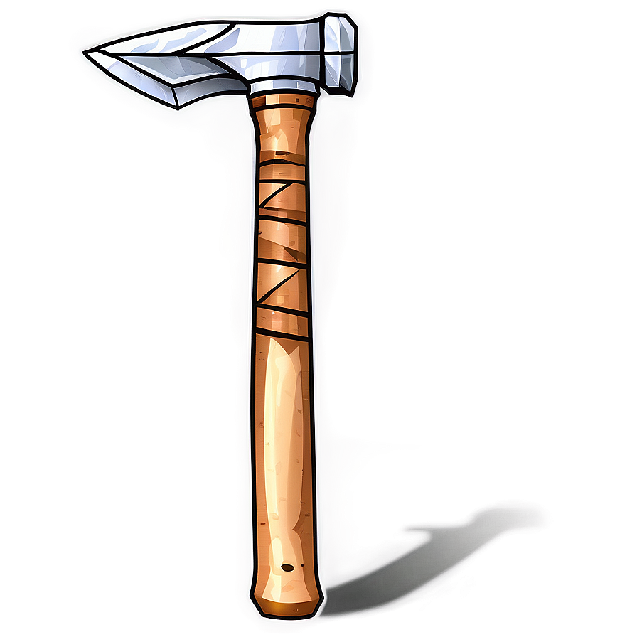 Diamond Pickaxe On Sandstone Png 44