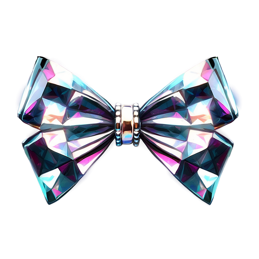 Diamond Sparkle Gift Bow Png 92