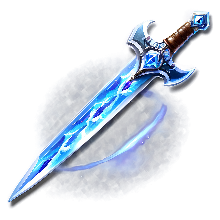 Diamond Sword In Action Png Puo