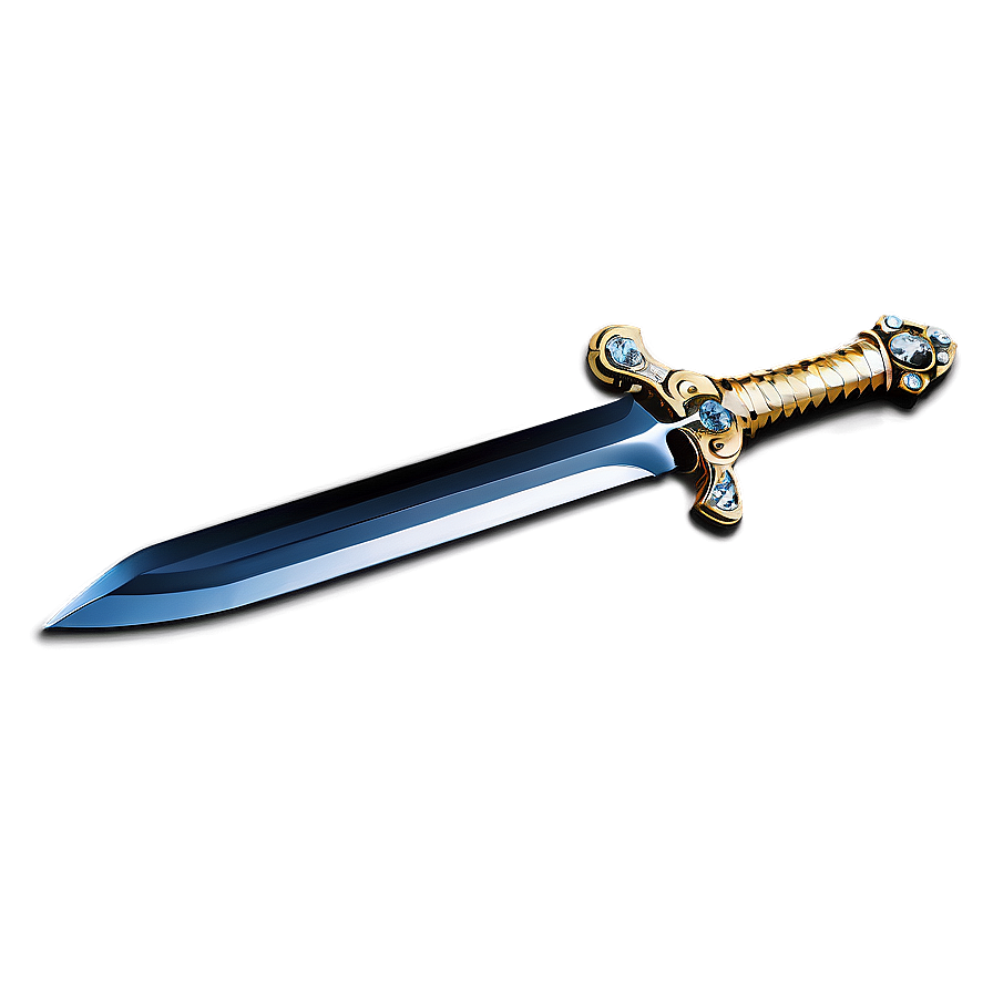 Diamond Sword In Velvet Sheath Png Sgk52