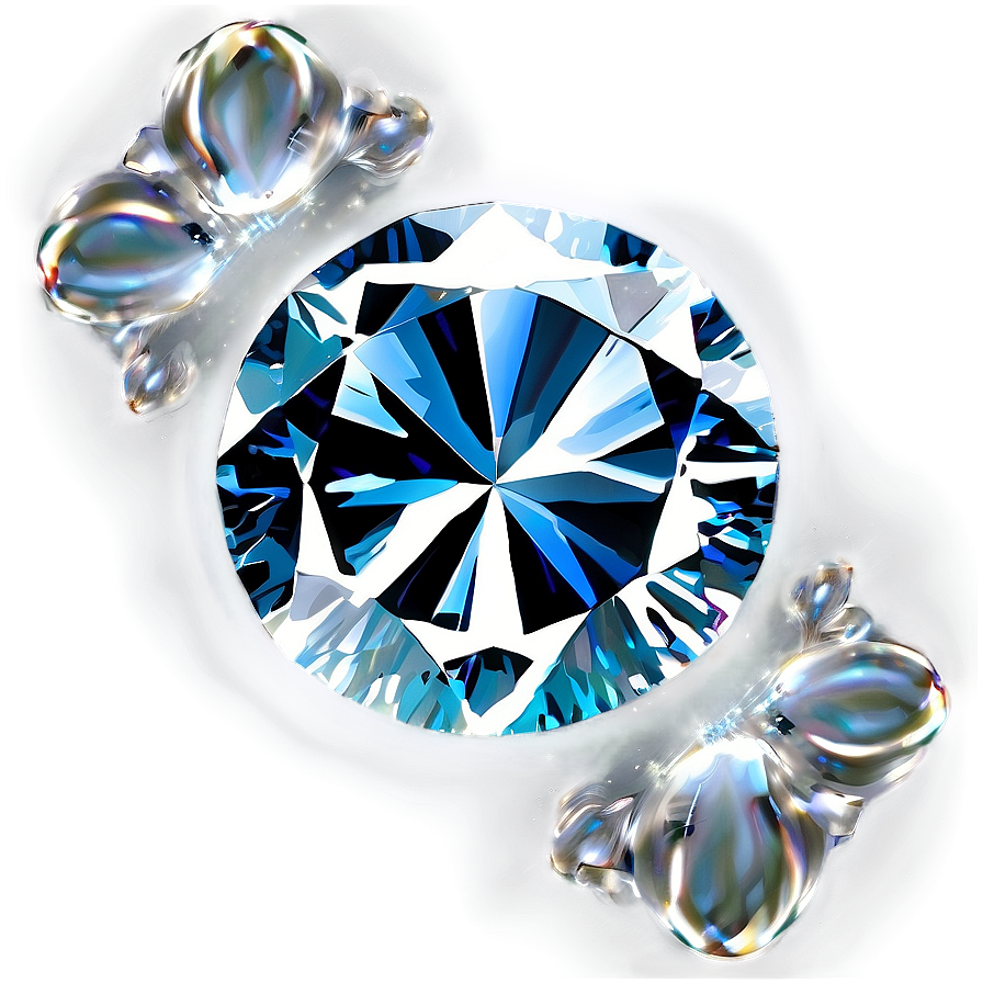 Diamond With Water Droplets Png 05032024