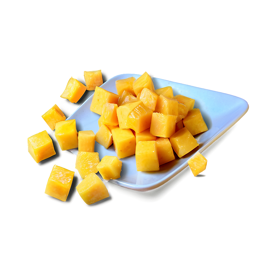 Diced Mango PNG 05232024 PNG image with a transparent background, free high-resolution download