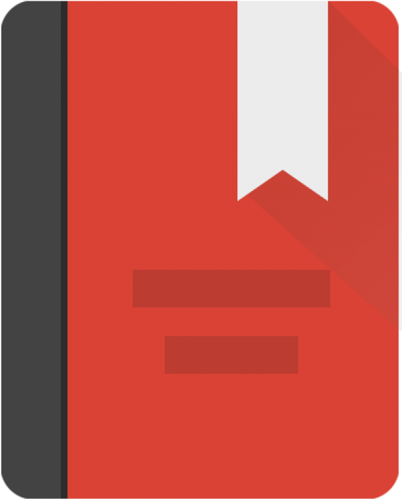Dictionary App Icon PNG with transparent background