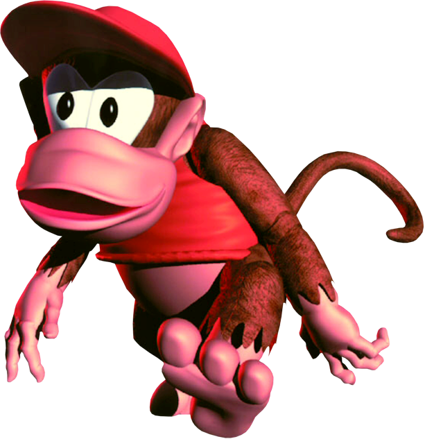 Diddy Kong Action Pose