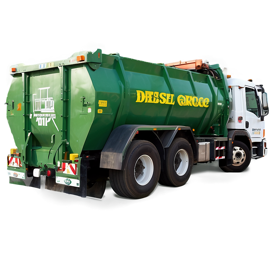 Diesel Garbage Truck Png 27