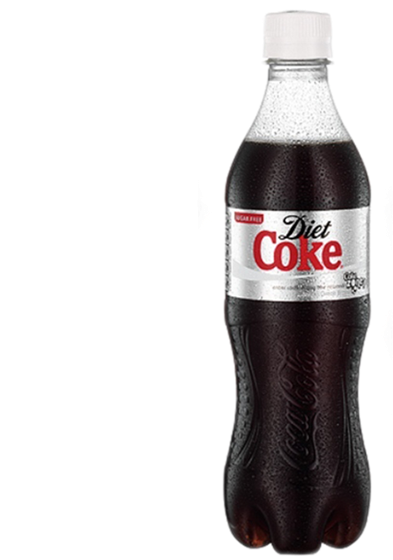 Plastic Bottles British Soft - Diet Coke Plastic Bottle, HD Png Download PNG with transparent background