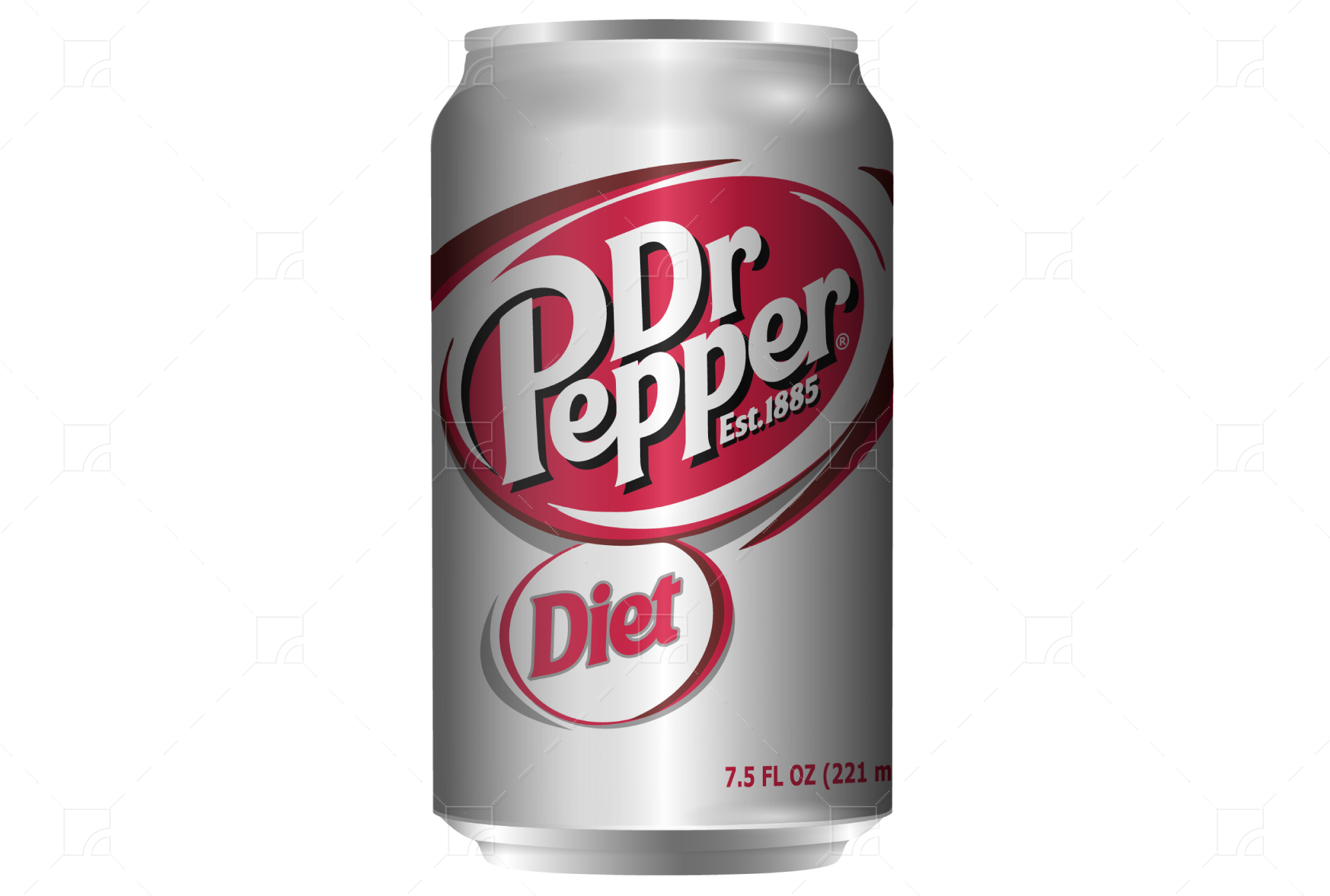 Diet Dr Pepper Can