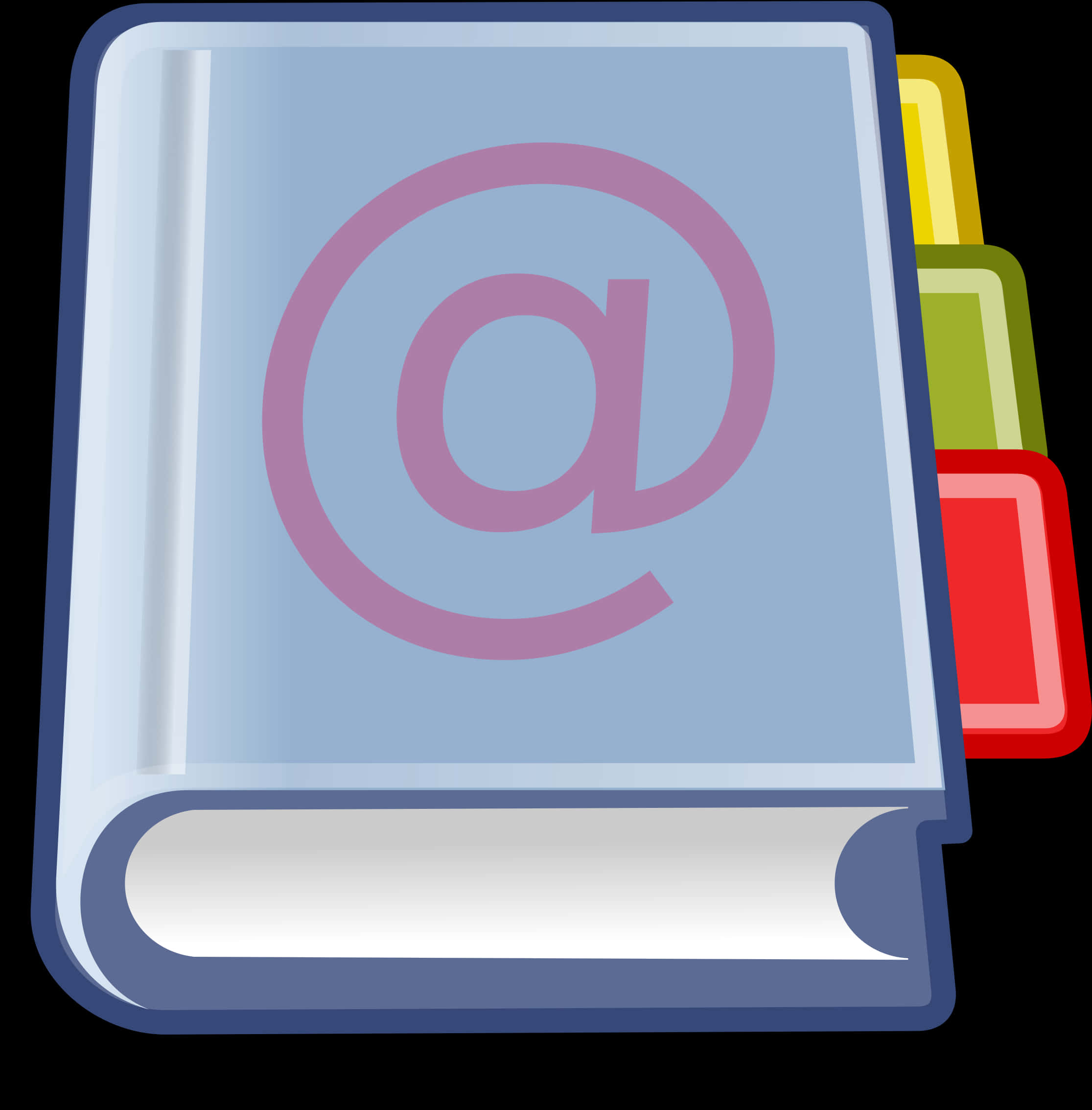 Digital Address Book Icon