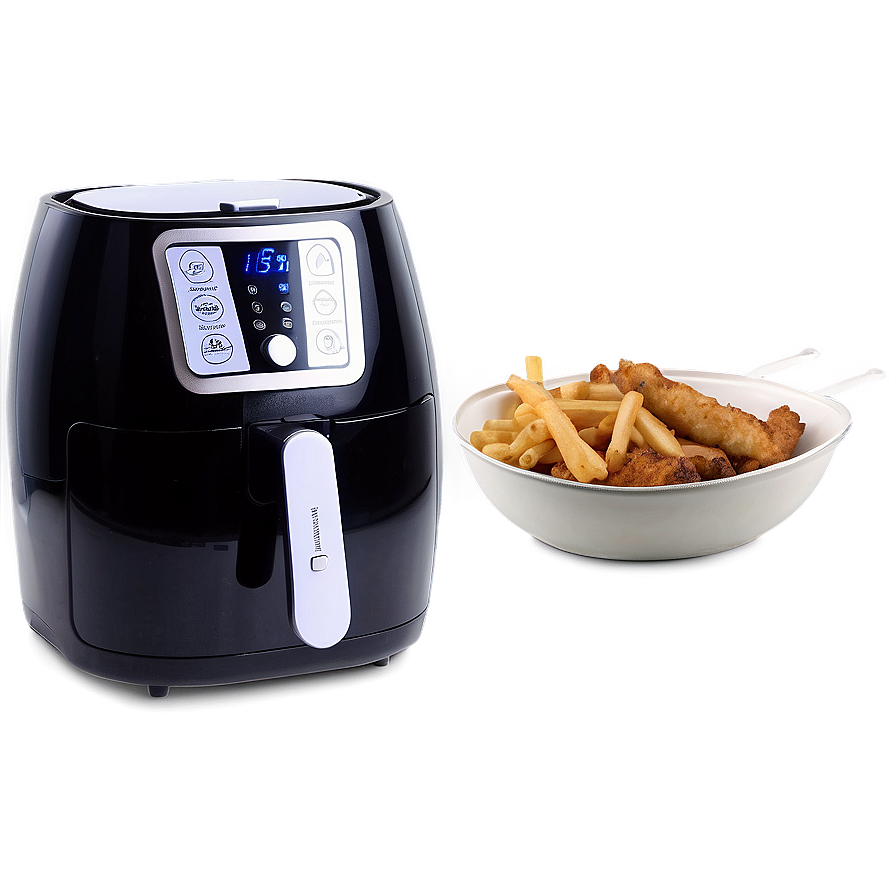 Digital Air Fryer Healthy Cooking PNG uly PNG with transparent background