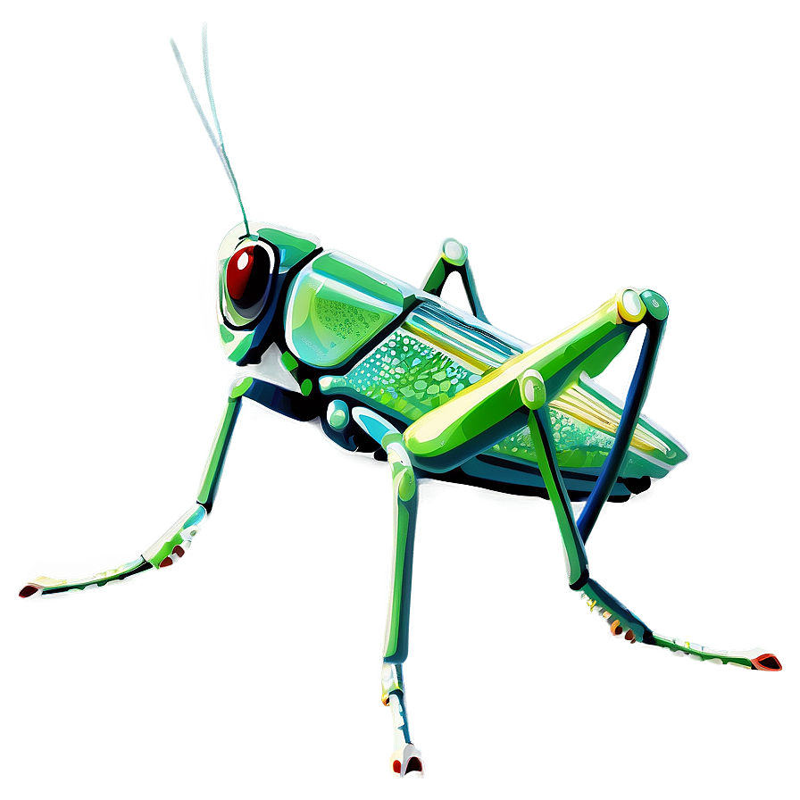 Digital Art Grasshopper Png 06122024