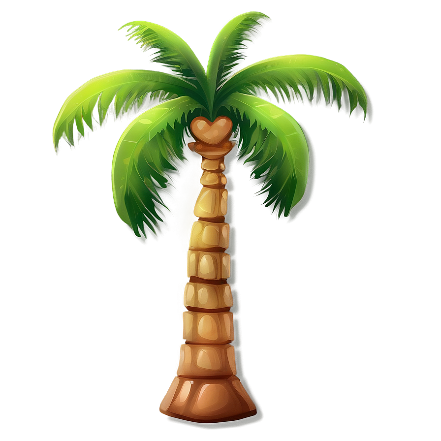 Digital Art Palm Tree Emoji Png 06272024