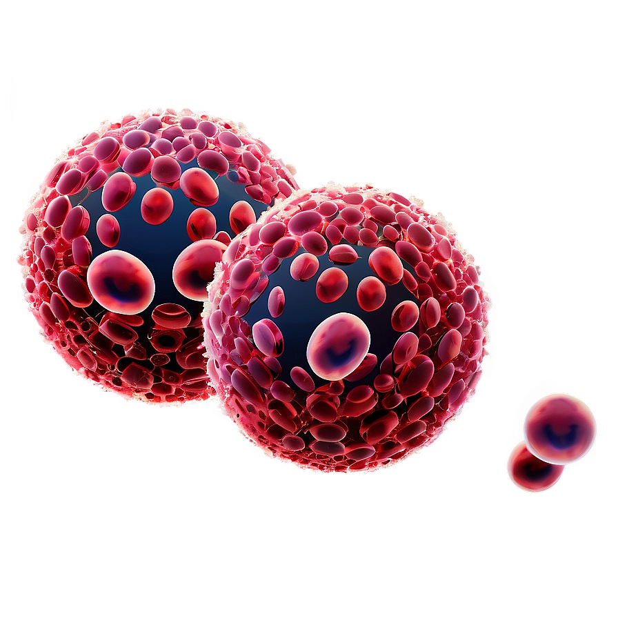 Digital Art Red Blood Cells Png 06292024