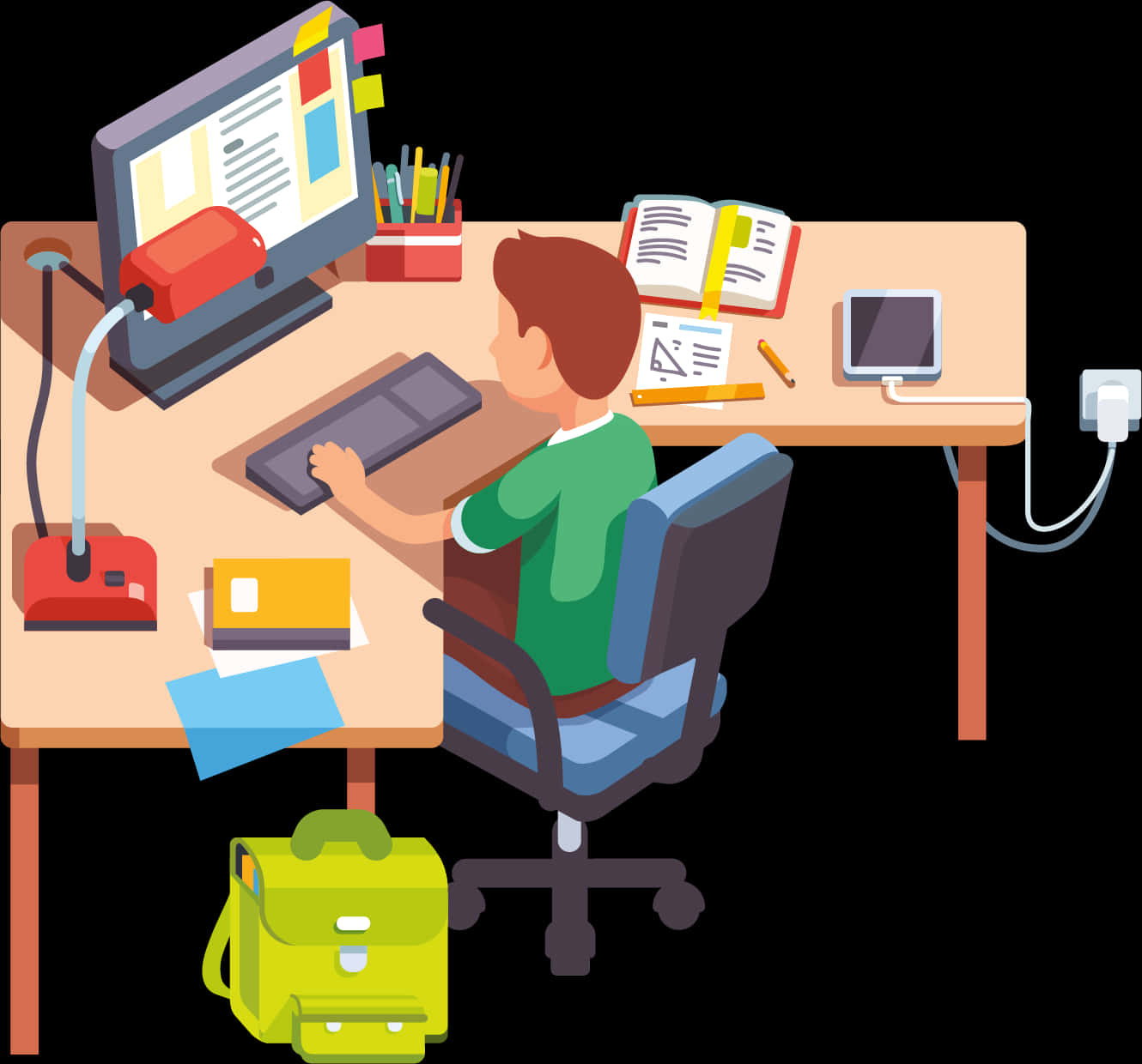 Digital Artistat Workstation PNG with transparent background