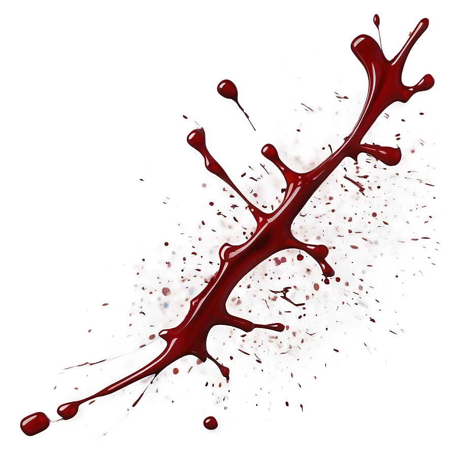 Digital Blood Splatter Art PNG fwi PNG image with a transparent background, free high-resolution download
