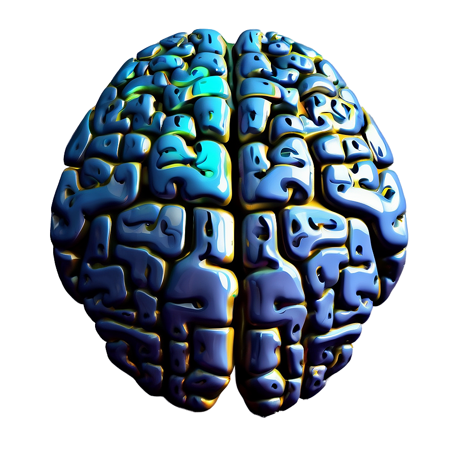 Digital Brain Graphic Png Rhq