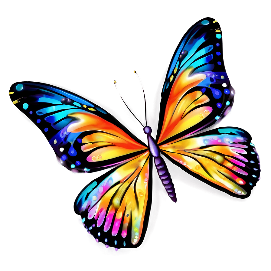 Digital Butterfly Png 06262024