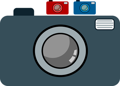 Digital Camera Icon Graphic