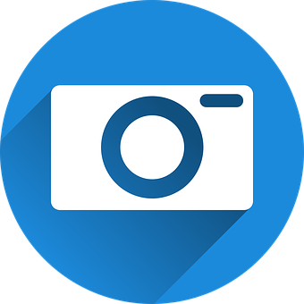 Digital Camera Icon Graphic