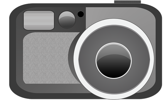 Digital Camera Vector Illustration