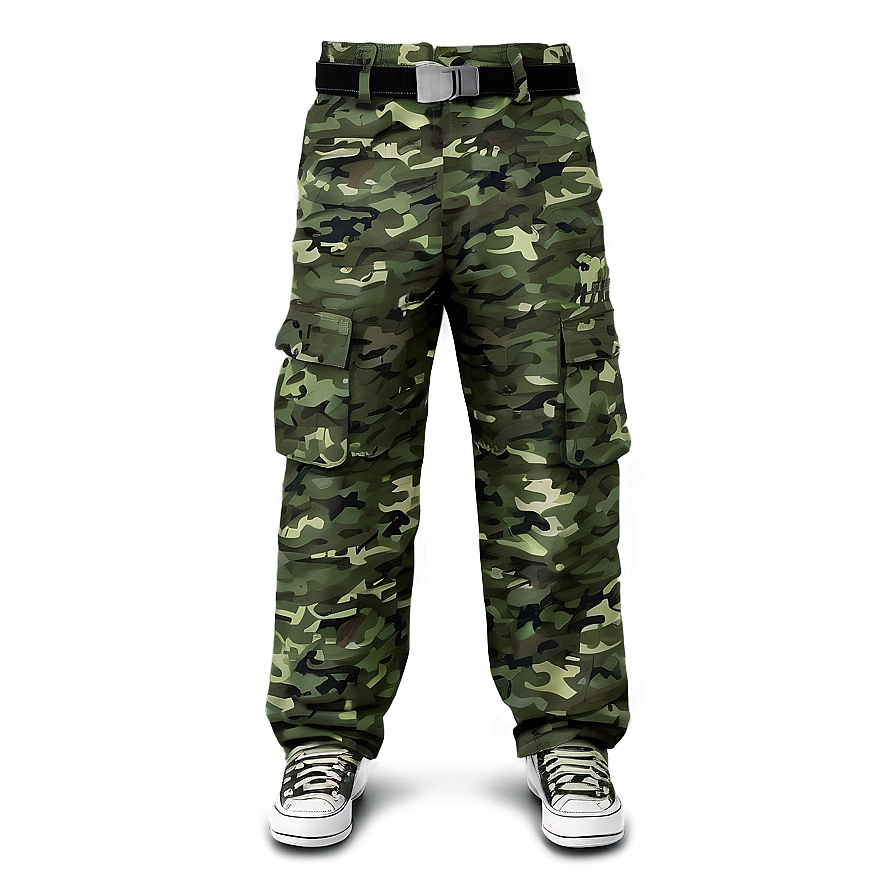 Digital Camo Cargo Pants Png 69