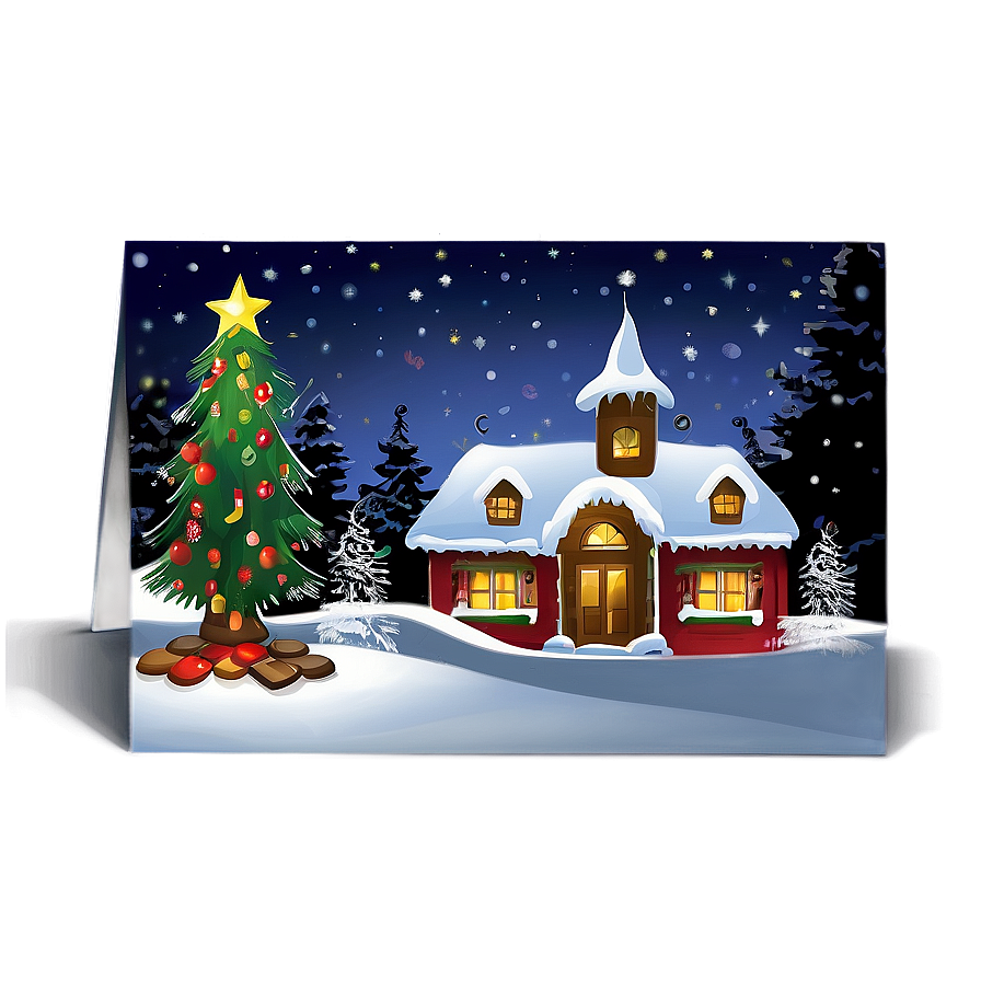 Digital Christmas Card Png 06122024