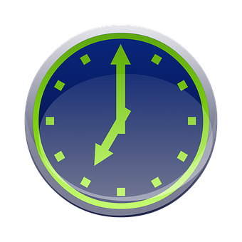 Digital Clock Icon PNG with transparent background