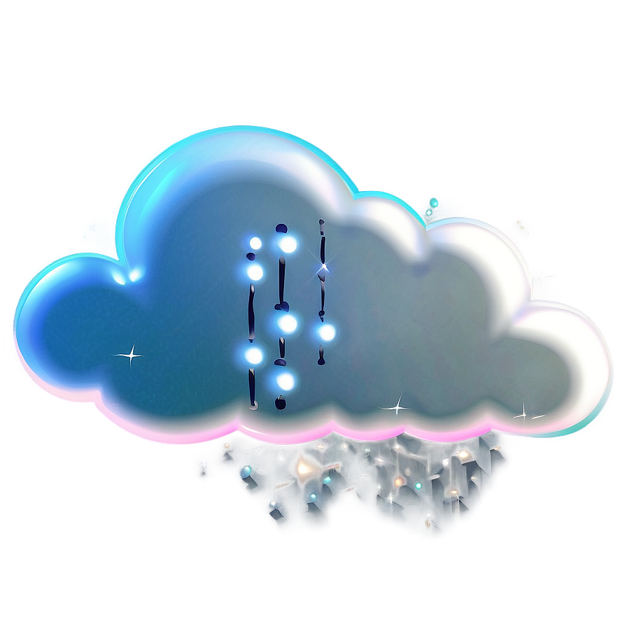 Digital Cloud Vector Art Png Qsx