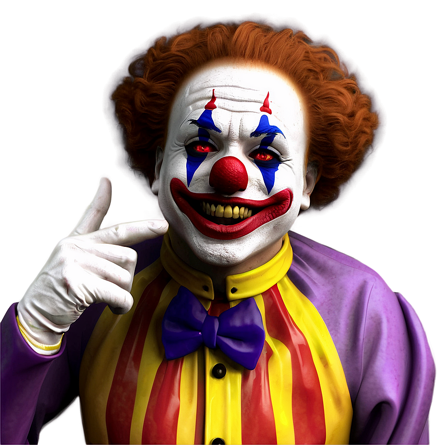 Digital Clown Artwork Png 05232024