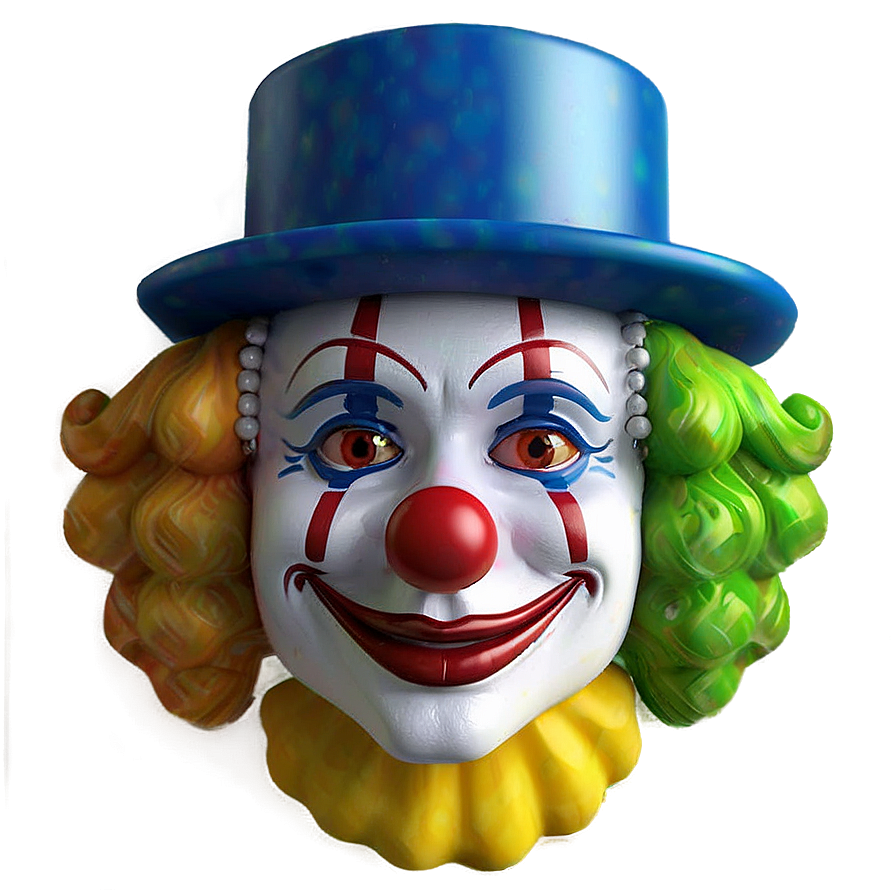 Digital Clown Emoji Png Lbm12