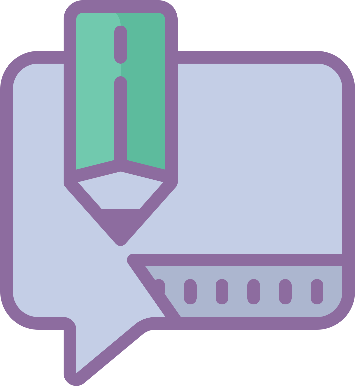 Digital Communication Concept Icon