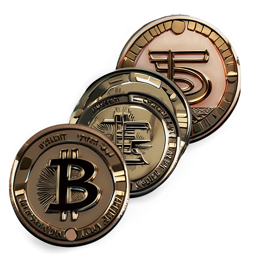 Digital Currency Token PNG gmm PNG with transparent background