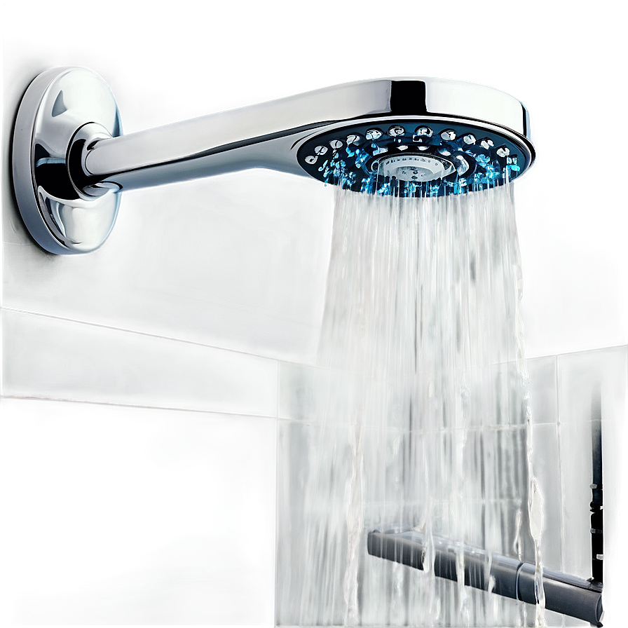 Digital Display Shower Head Png 06262024