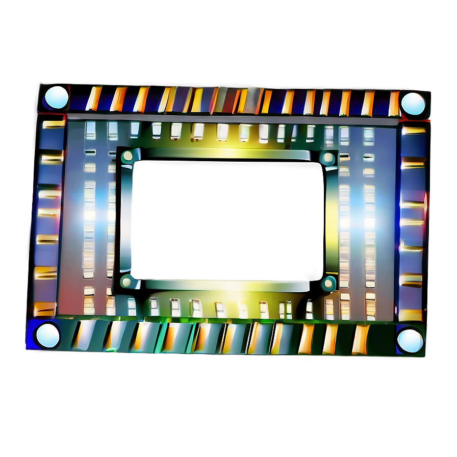 Digital Film Frame Effect PNG mkx58 PNG image with a transparent background, free high-resolution download
