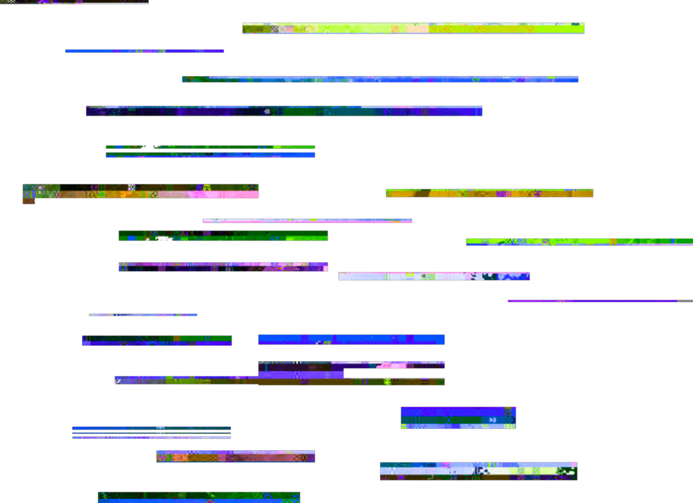 Digital Glitch Abstract Pattern