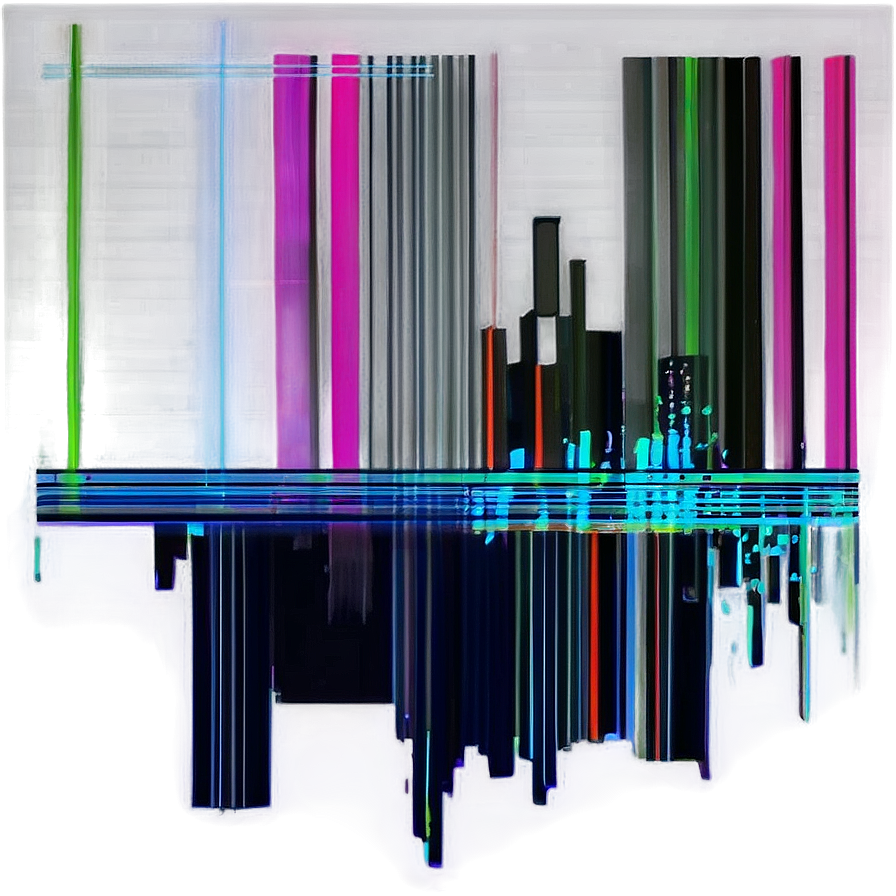 Digital Glitch Graphic Png 35