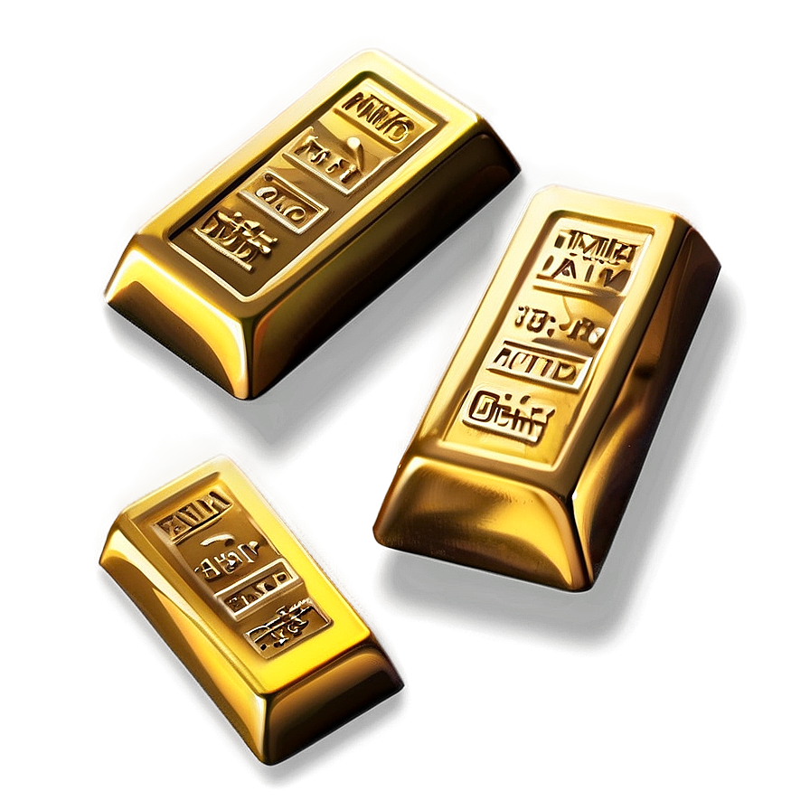 Digital Gold Pile Png 13