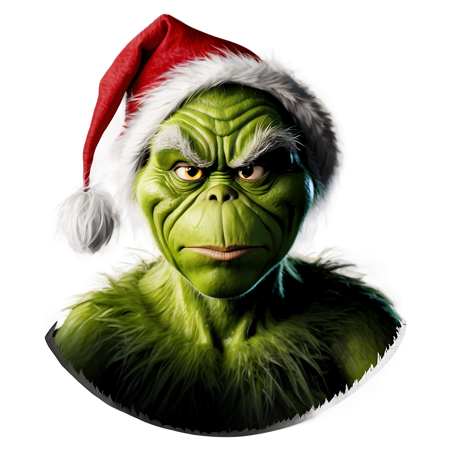 Digital Grinch PNG meh19 PNG with transparent background