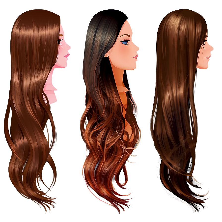 Digital Hair Clipart Png 63